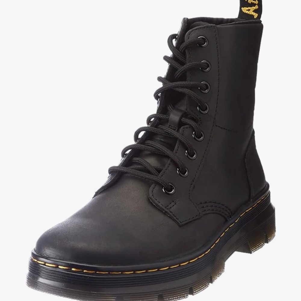Dr. Martens 1460 Black Lace Up Boots Women's Size 8 New Without Box